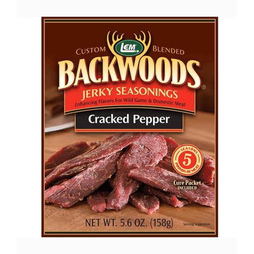 LEM Products Cracked Pepper Jerky Seasoning (5.6oz)