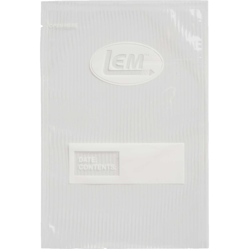 Lems 1 Gal Plastic Vacuum Sealer Bags 11x16" (6 Pack)