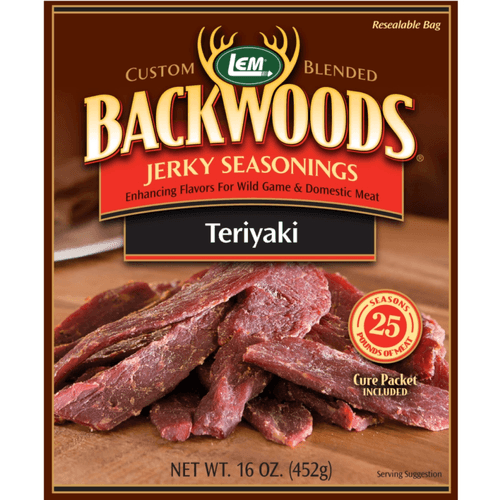 LEM Products Backwoods Teriyaki Jerky Seasoning