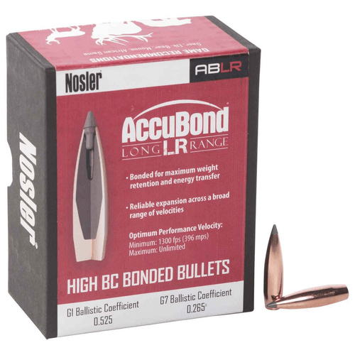 Nosler Long Range 30 Caliber Bullets & Shot Accubond