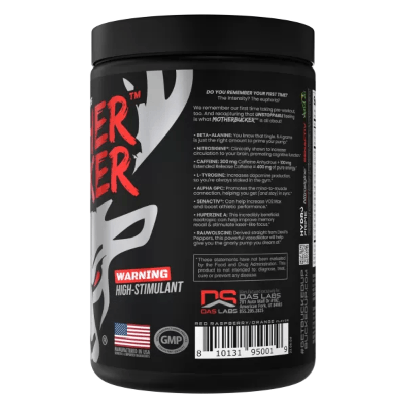 Das Labs Mother Bucker PreWorkout