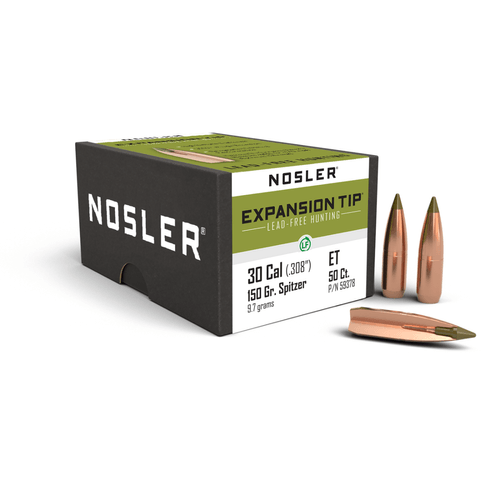Nosler Expansion Tip Lead Free Ammo