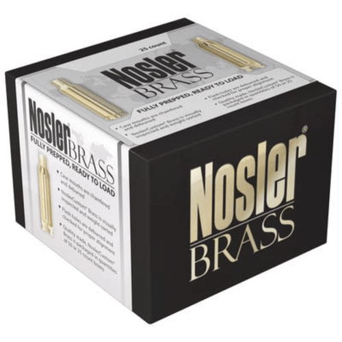 Nosler Custom Unprimed Cartridge Brass
