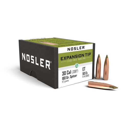 Nosler Expansion Tip Lead Free Bullet