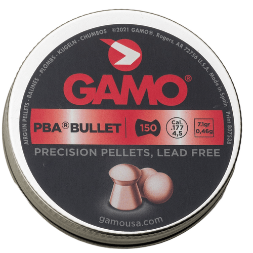 GAMO .22 Cal Pointed Lead-Free PBA Bullet (100 Count)