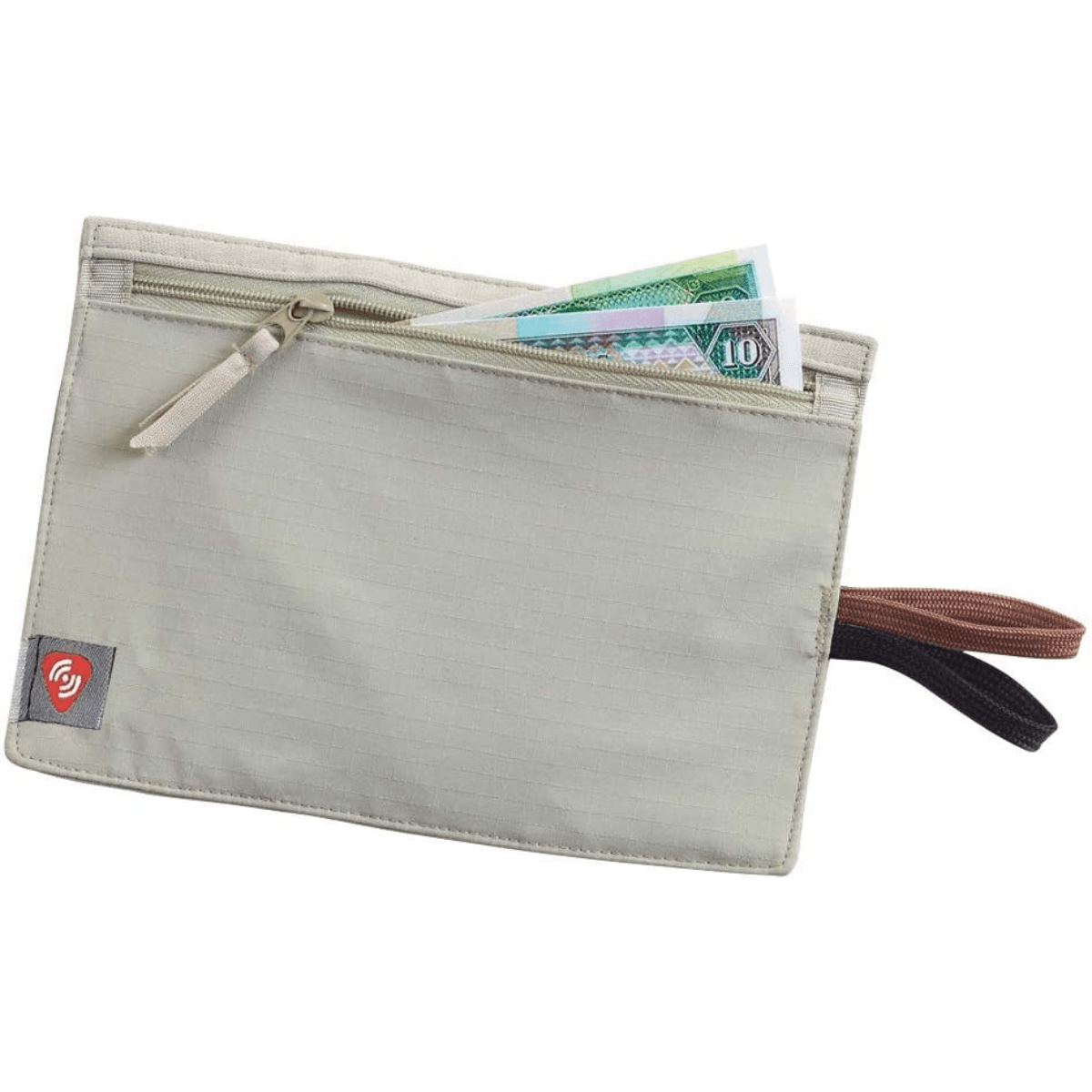 Hidden wallet outlet for travel