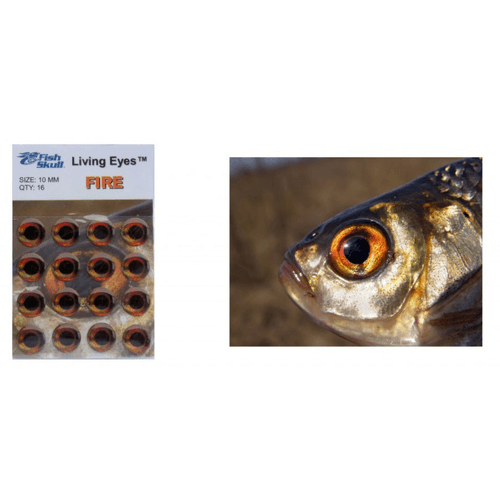 Hareline Dubbin Fish Skull's Living Eyes