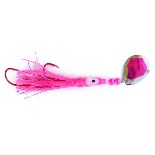 Dc Diamonds "Hoochie Mama" Tinsel Squid Lure Rig