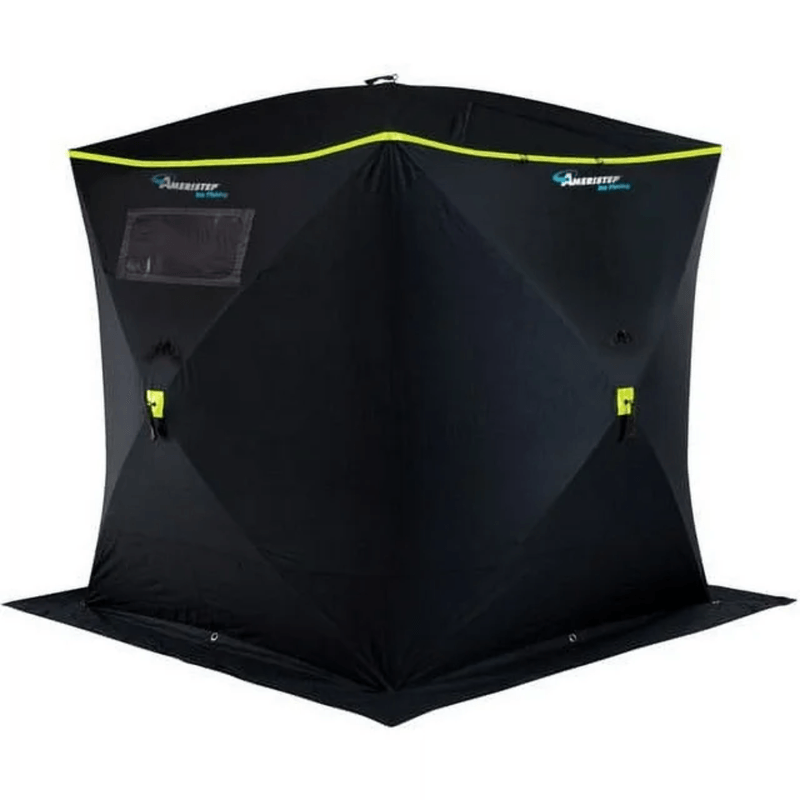 2 man outlet ice fishing shelter