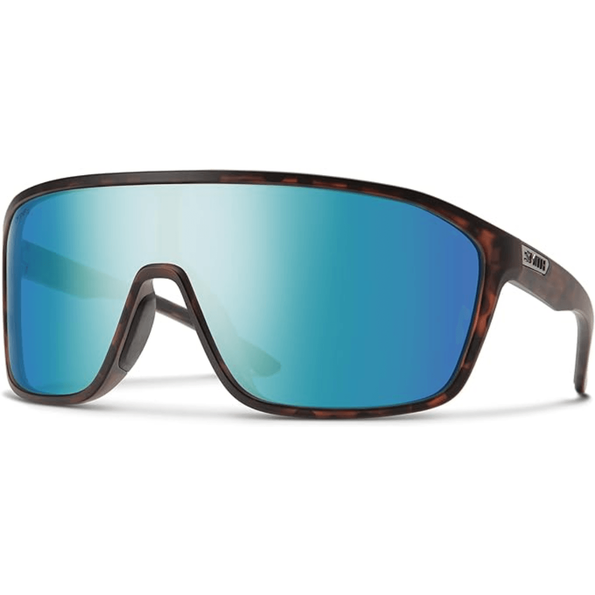 Smith Boomtown Sunglasses (Matte Tortoise - Chromapop Polarized Opal Mirror)