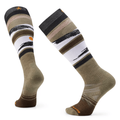 Smartwool Ski Full Cushion Midnight Ski Pattern Over The Calf Sock - Men's