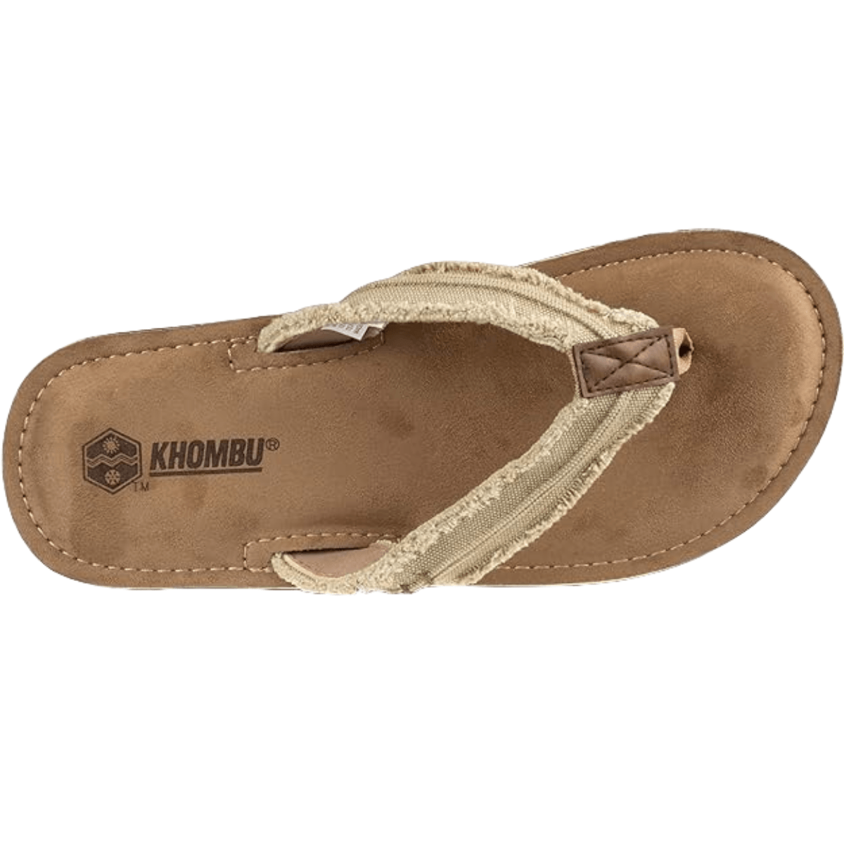 Khombu Bryant Engineered Leather Flip Flops Men s Als