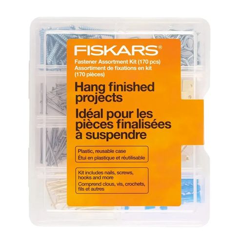 Fiskars Fastener Assortment Kit (170 Pieces)