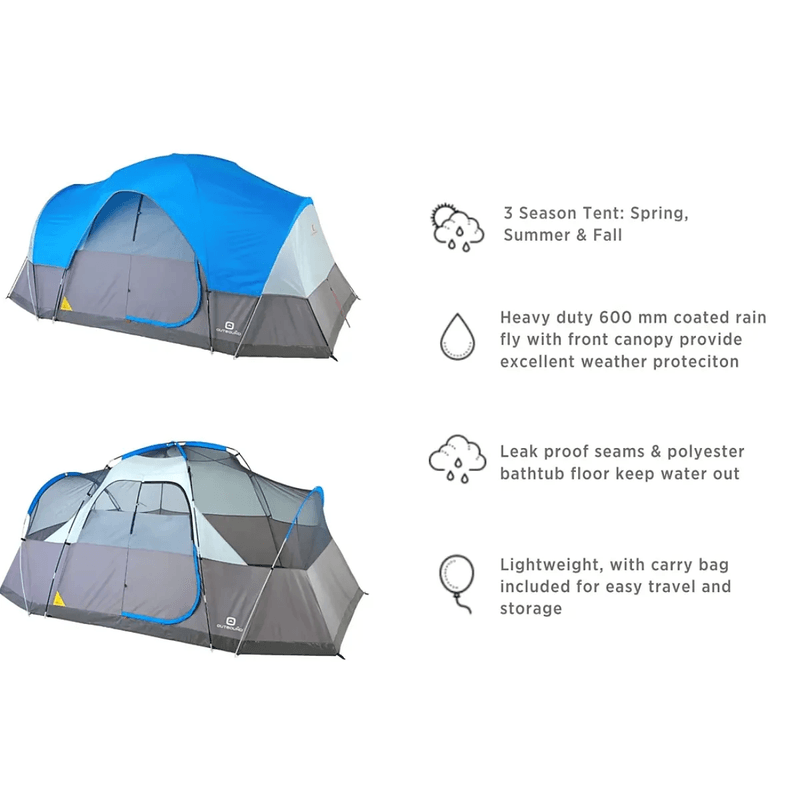 8 person hotsell outbound tent