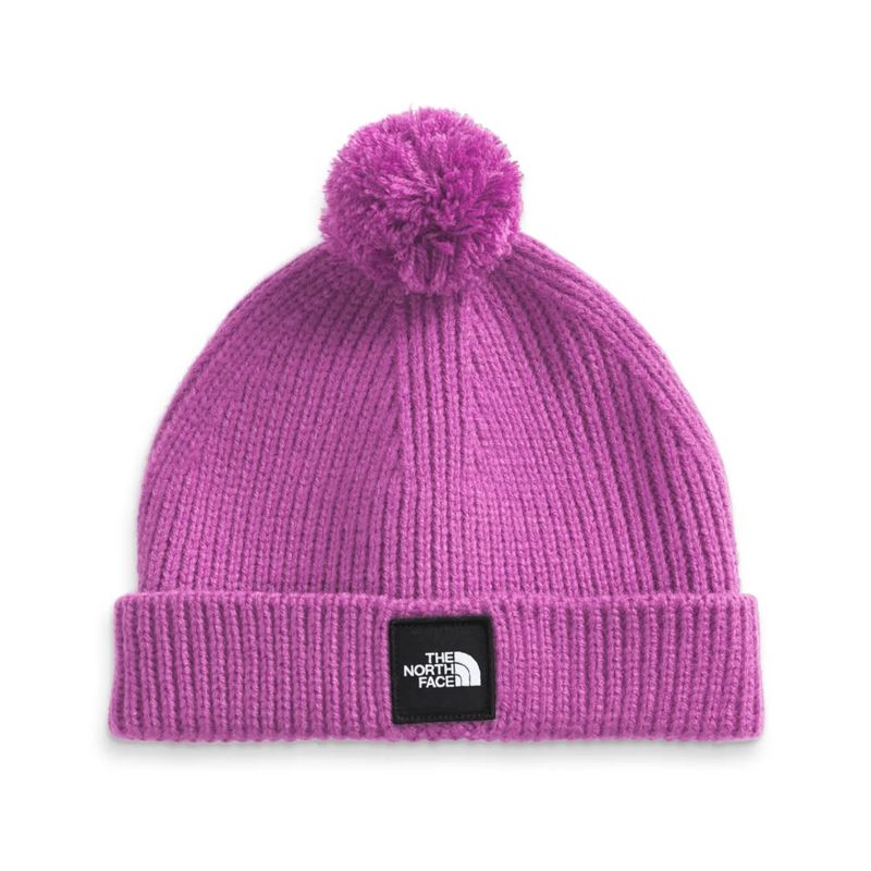 The north face infant baby box logo pom shop beanie