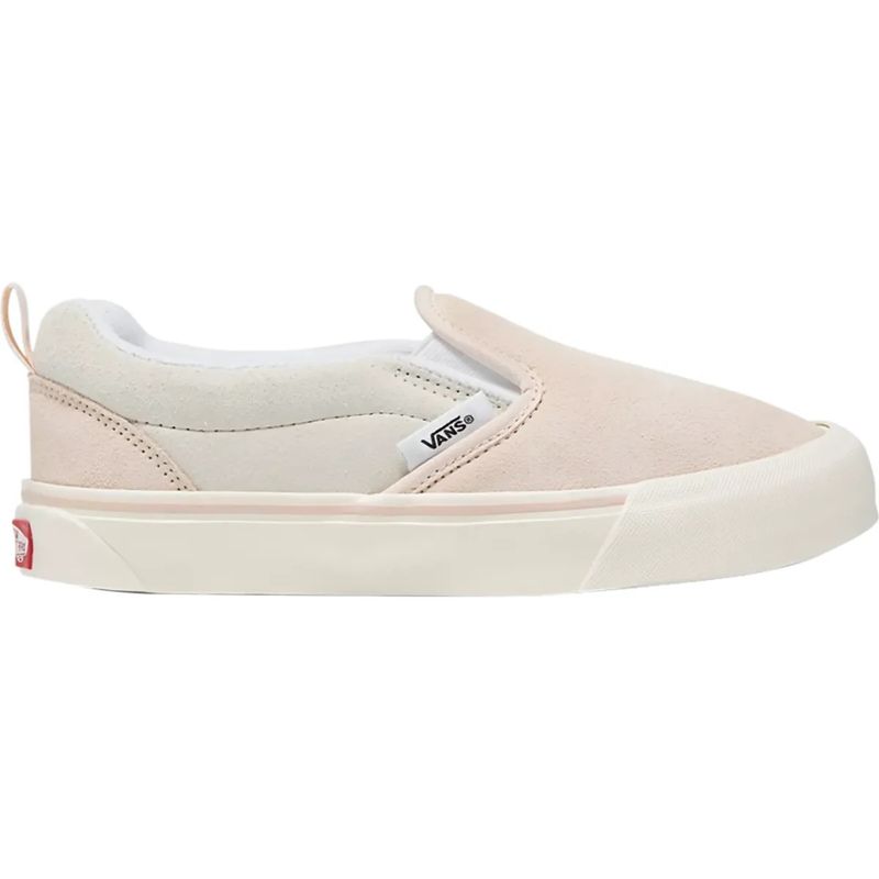 Pinked suede slip store on vans