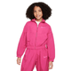 Nike Sportswear Woven Jacket - Girls' - Fireberry / Laser Fuchsia.jpg