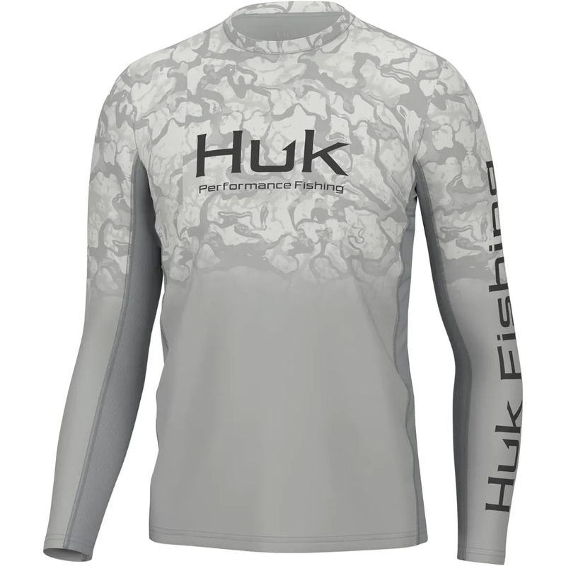 Huk Icon X Inside Reef Fade Long-Sleeve Shirt - Men's 
