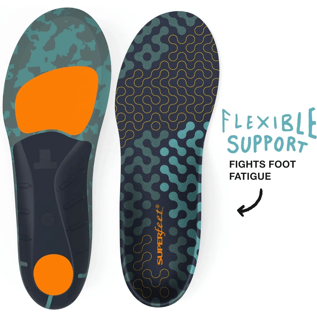 Superfeet Run Cushion High Arch Insoles - Bobwards.com