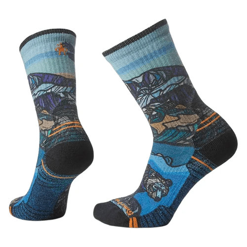 Smartwool Hike Light Cushion Icy Range Print Crew Sock - Women's