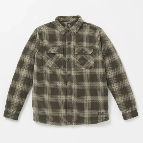 Volcom Bowered Fleece Long Sleeve Shirt - Men's