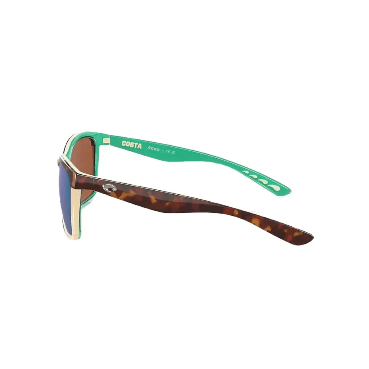 Diego Polarized Sunglasses in Green Mirror