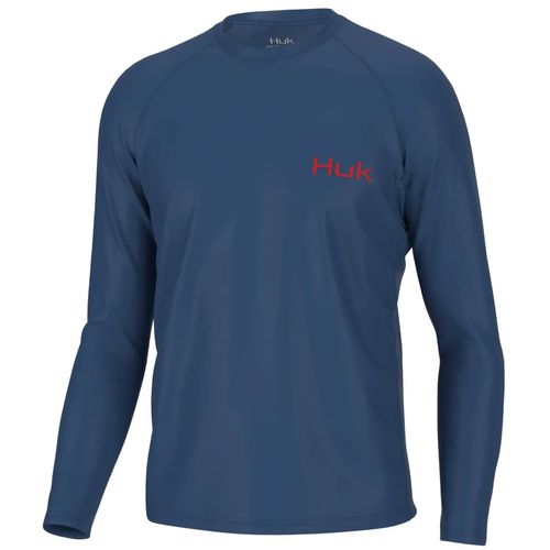 Huk KC Flag Fish Pursuit Long-Sleeve Shirt