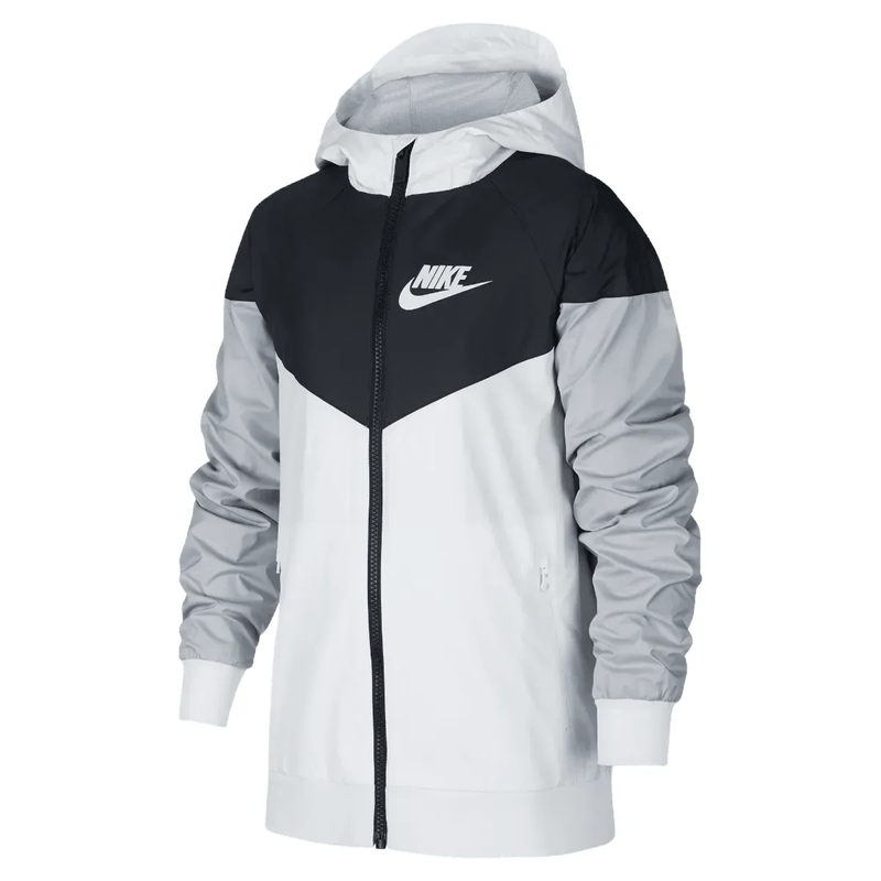 White nike windbreaker boys sale