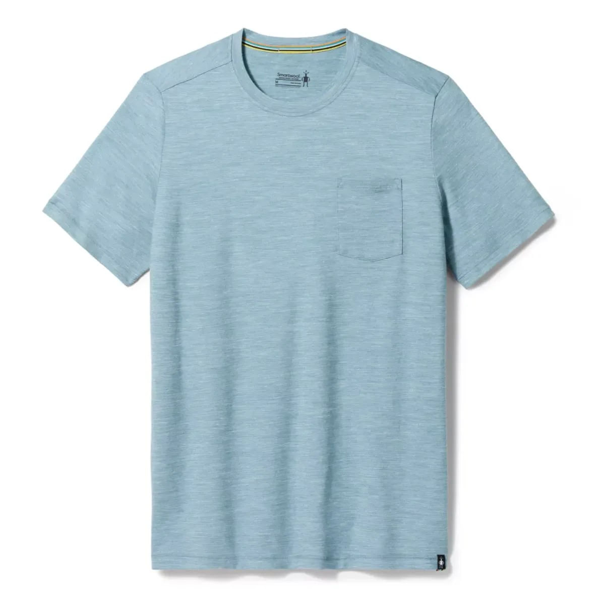 Smartwool Men's Merino Wool Hemp Blend Pocket Short Sleeve Tee (Regular Fit)