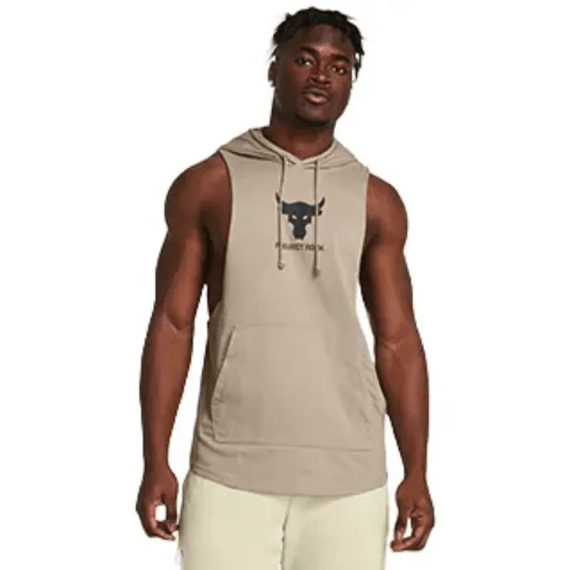 Under armour hoodie online sleeveless