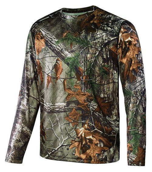 Terramar Avenger Crew Long Sleeve Shirt - Men's