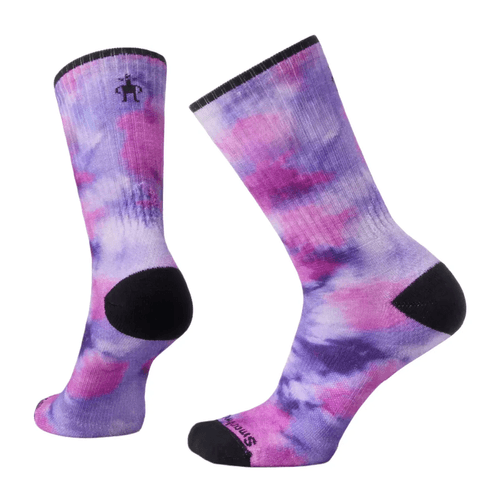 Smartwool Athletic Far Out Tie Dye Print Targeted Cushion Crew Sock