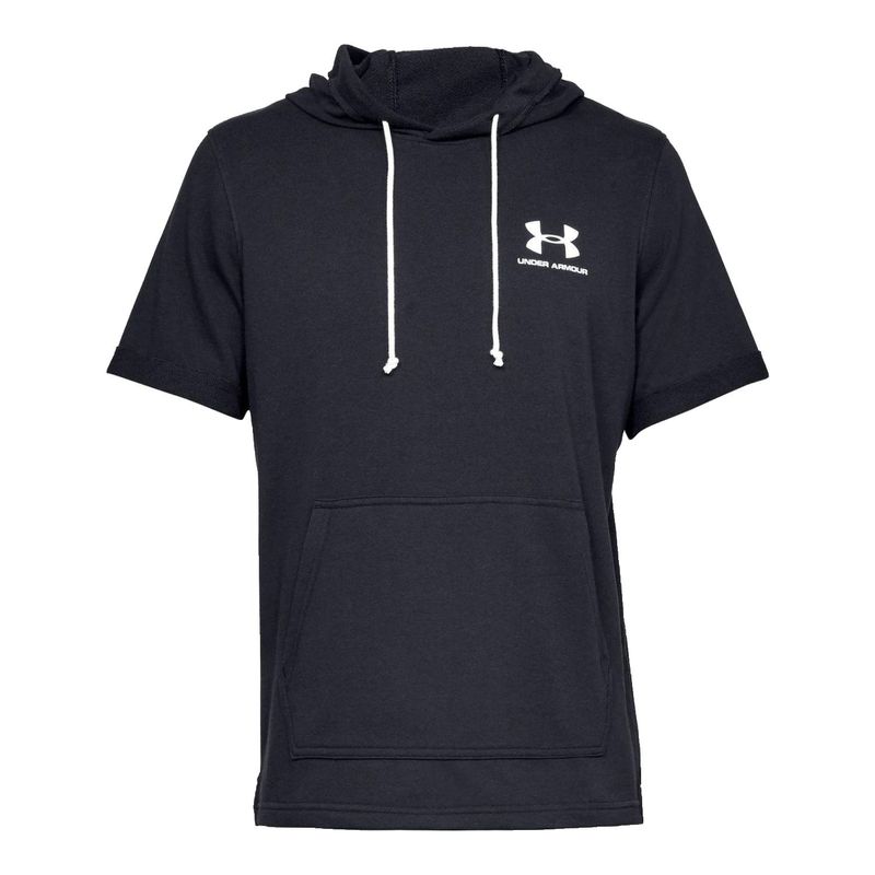 under armour terry short sleeve hoodie