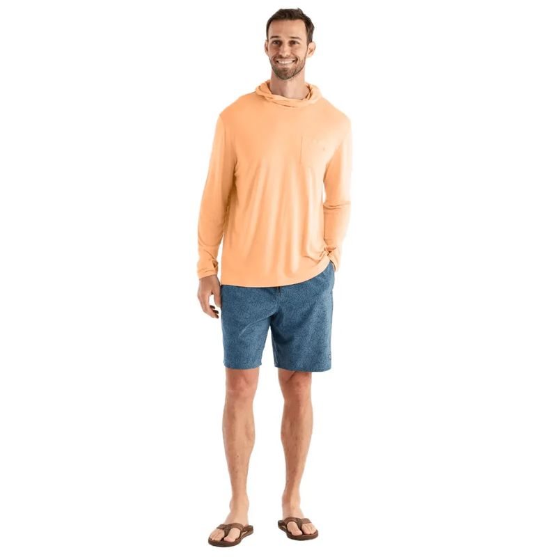 Free Fly Bamboo Lightweight Hoody Men's (Tropic Orange)