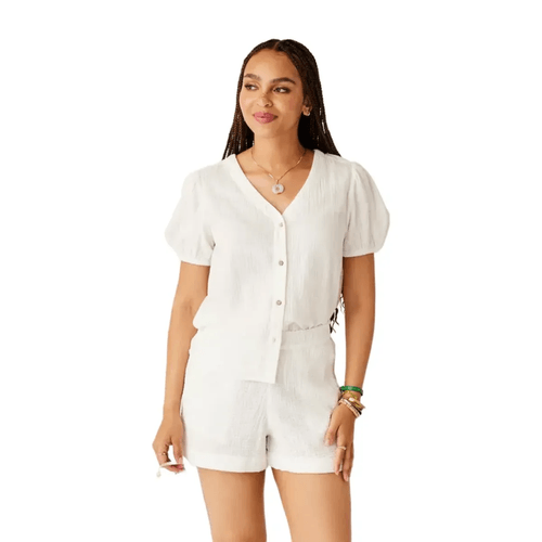 Carve Designs Milo Gauze Top - Women's