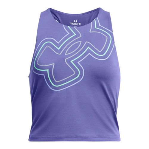 Under Armour Motion Branded Crop Tank - Girls'