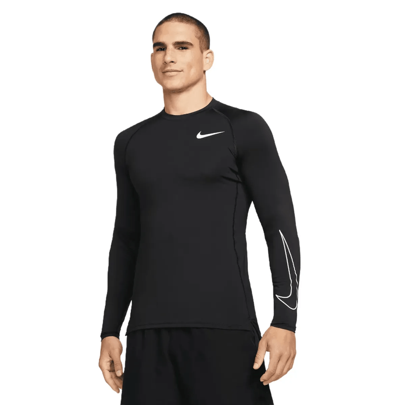 Nike Pro Dri FIT Slim Long Sleeve Shirt Men s Als