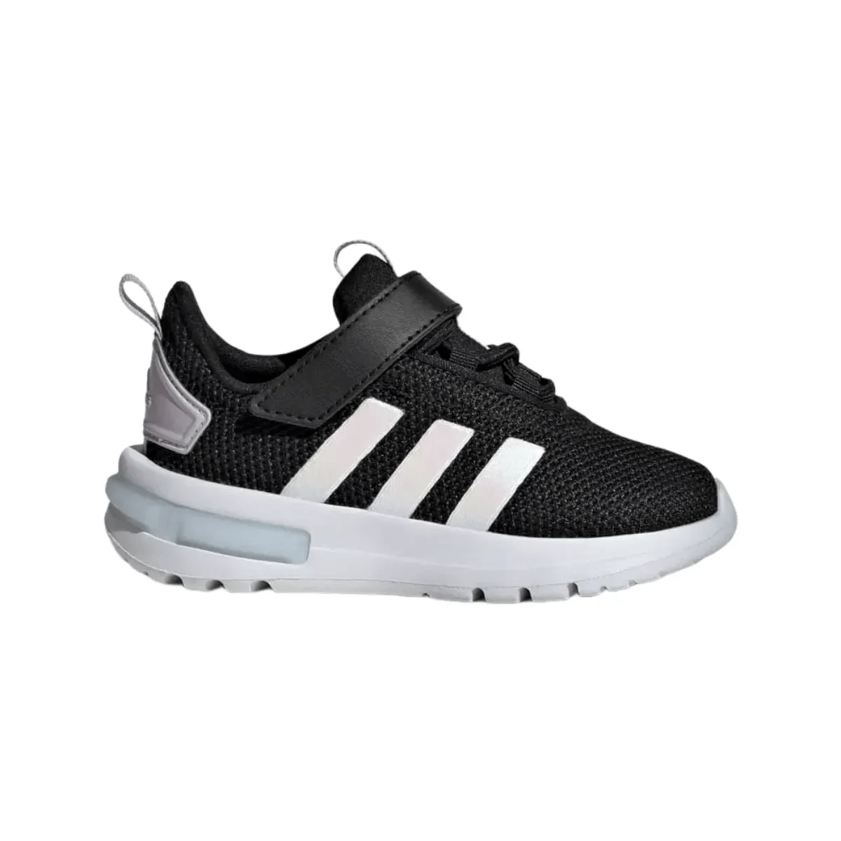 Adidas Racer TR23 Shoe Infant Core Black White Blue Dawn 6C