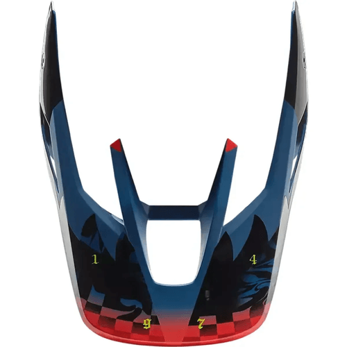 Fox V3 Rs Mawlr Helmet Visor