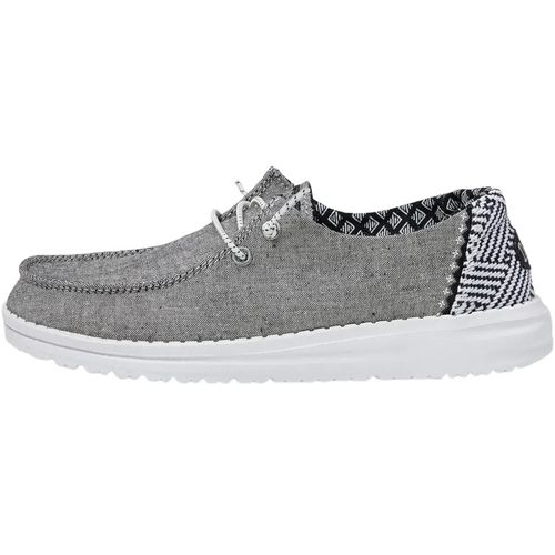 Hey Dude Wendy Chambray Woven Slip On Shoe - Youth