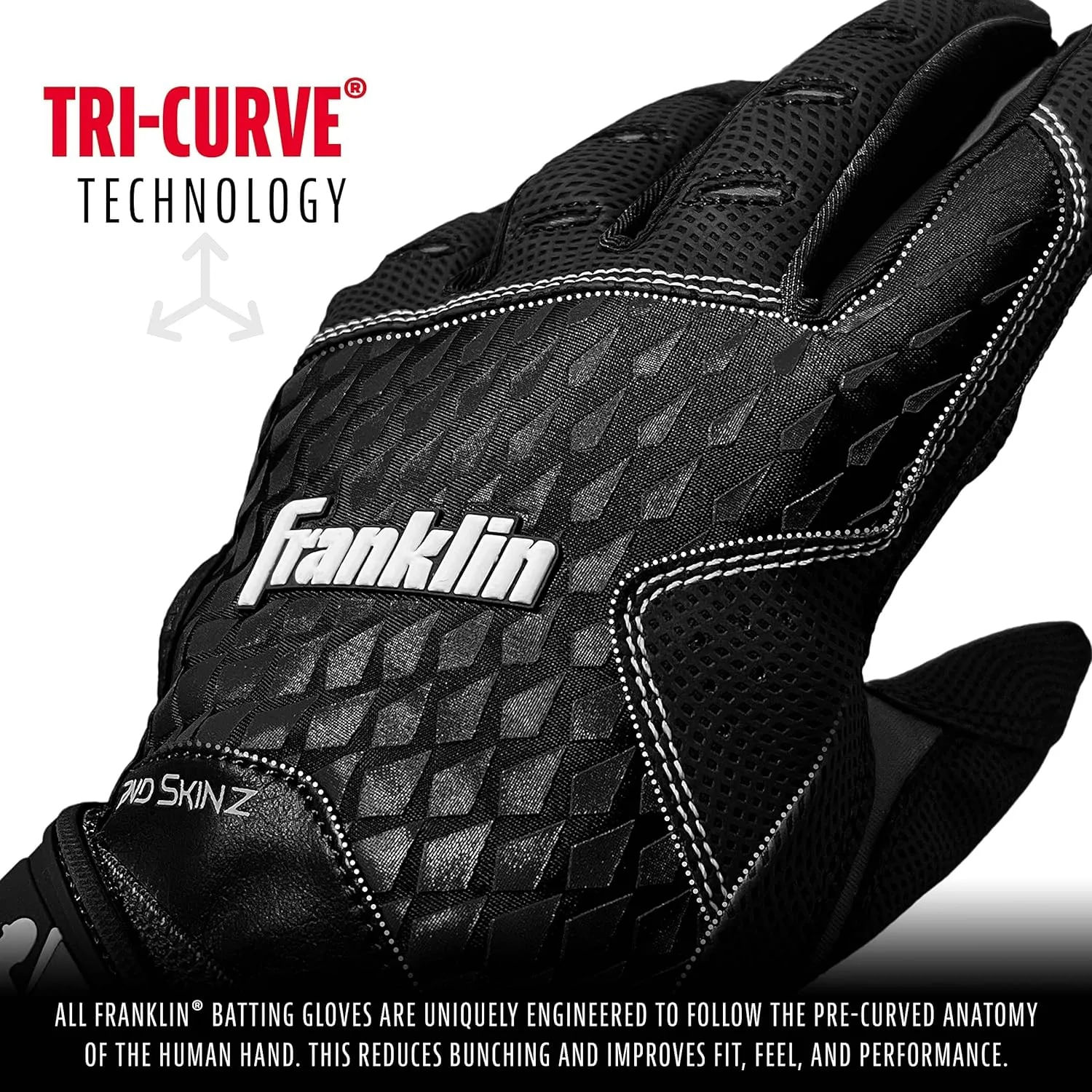 Franklin Sports MLB 2nd Skinz Batting Glove - Youth - Als.com