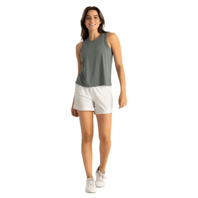 Women's Bamboo-Lined Active Breeze Short – 5 - Sea Salt – Free