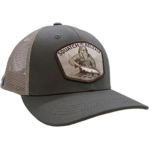 Rep Your Water Squatch And Release Badge Hat
