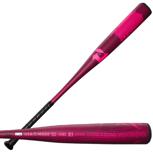 Demarini 2024 Neon Pink Demarini Voodoo One (-3) Bbcor Bat