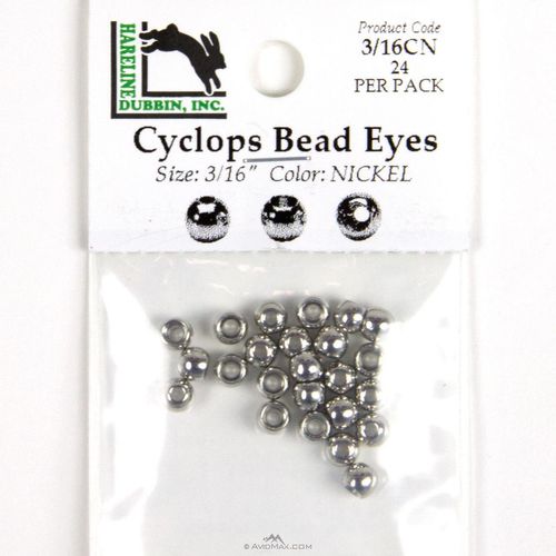 Hareline Dubbin Cyclops Bead Eyes