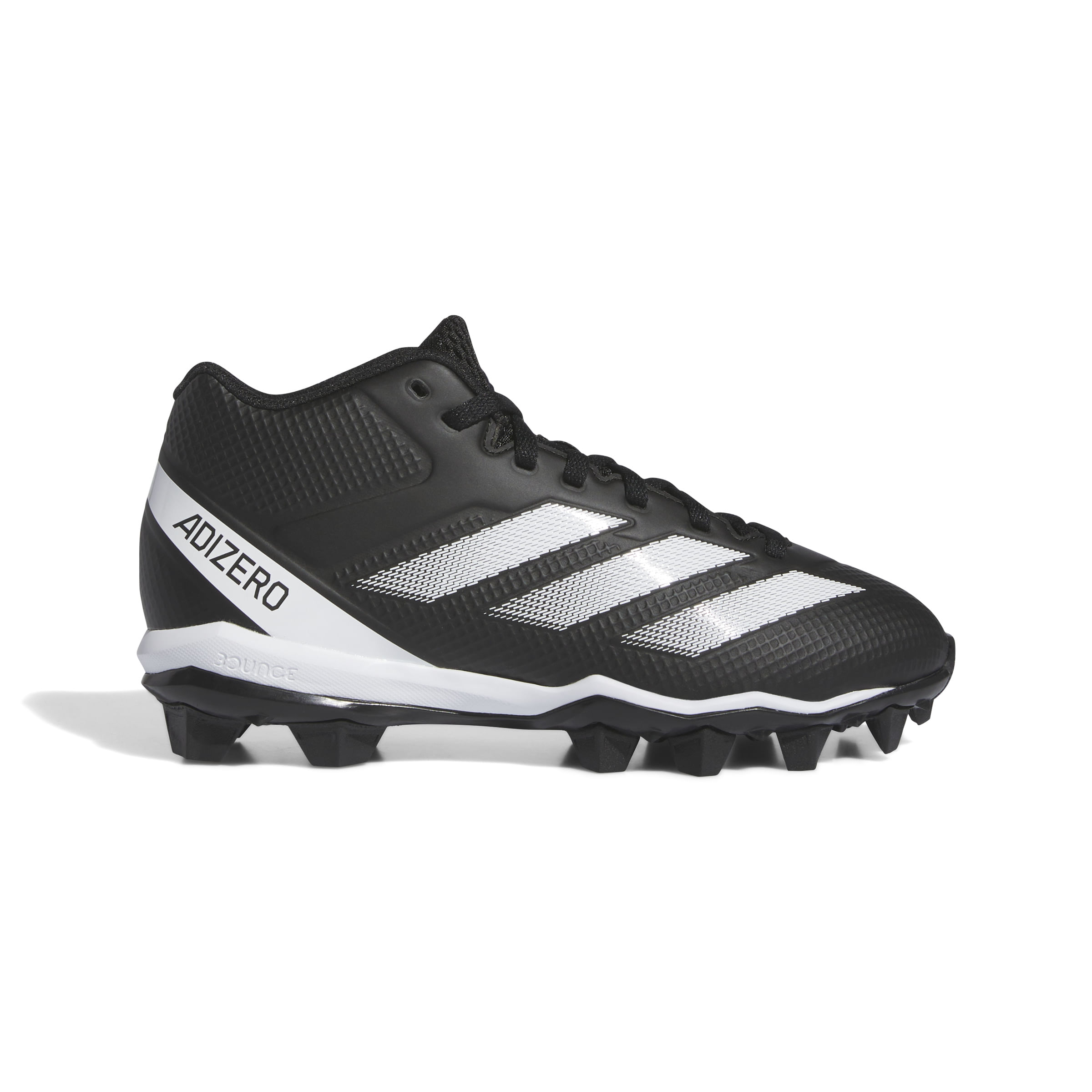 Adidas Kids Adizero Impact 2 MD Football Cleats Size 5 Black