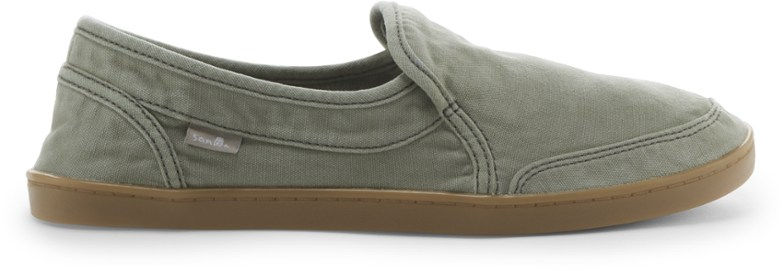 sanuk slip on shoes womens