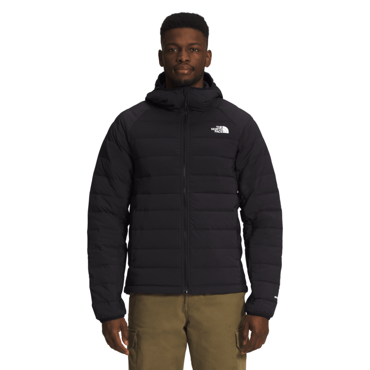 The North Face Belleview Stretch Down Hoodie Men s TNF Black