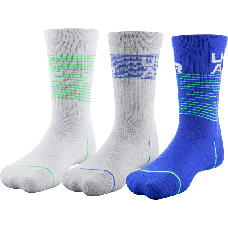 Under Armour Phenom Crew Sock (3 Pair) Youth