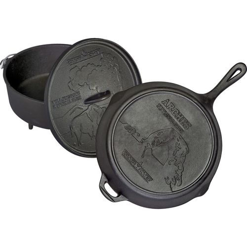 Camp Chef National Parks Cast Iron Camp Cooking Set